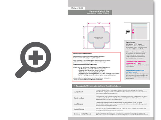 Product Bild fenster-klebefolie_4_0_farbig_bedruckt_in_pflaster-form_konturgeschnitten