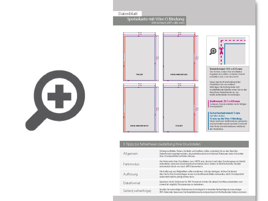 Product Bild speisekarte_mit_metall-spiralbindung__endformat_din_a3__24-seitig