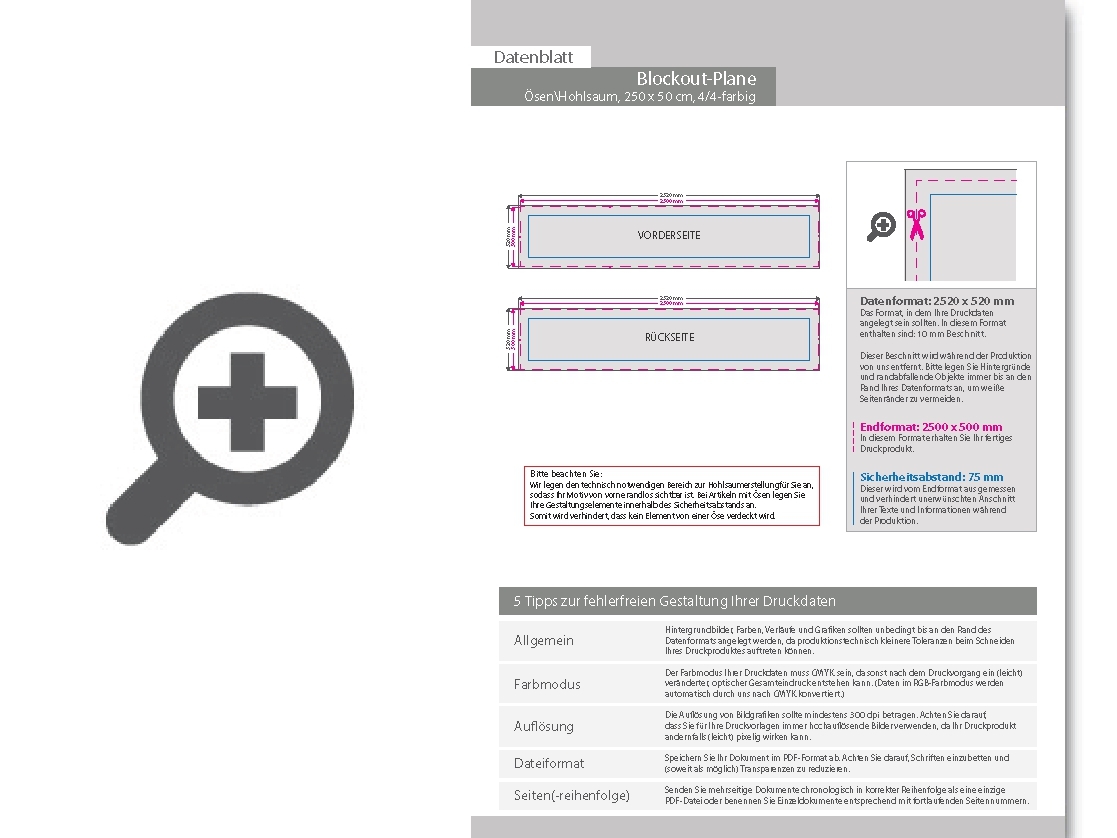 Product Bild hochwertige_blockout-plane_250_x_50_cm__4_4-farbig_bedruckt__hohlsaum_oben_und_unten_(durchmesser_hohlsaum_3_0_cm)
