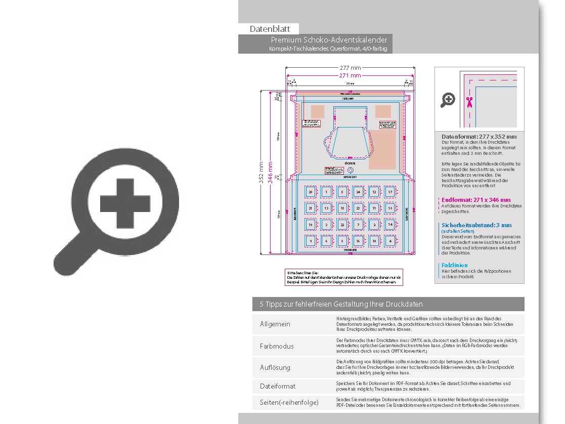 Product Bild schoko-adventskalender__kompakt-tischkalender__querformat__4_0-farbig_bedruckt