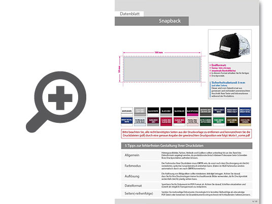 Product Bild trucker_snapback_cap__mit_einer_stickposition_(vorne_mittig)