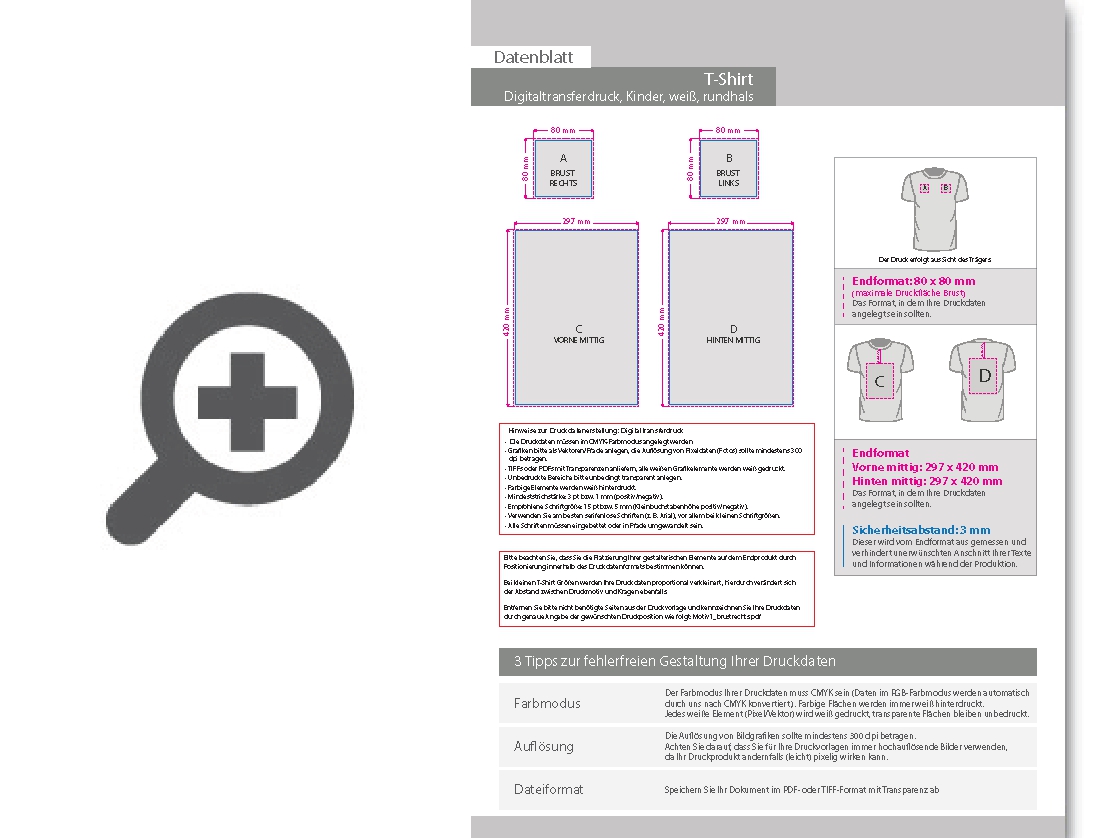 Product Bild topseller_kinder-t-shirt_basic__wei___-_fruit_of_the_loom__mit_zwei_druckpositionen